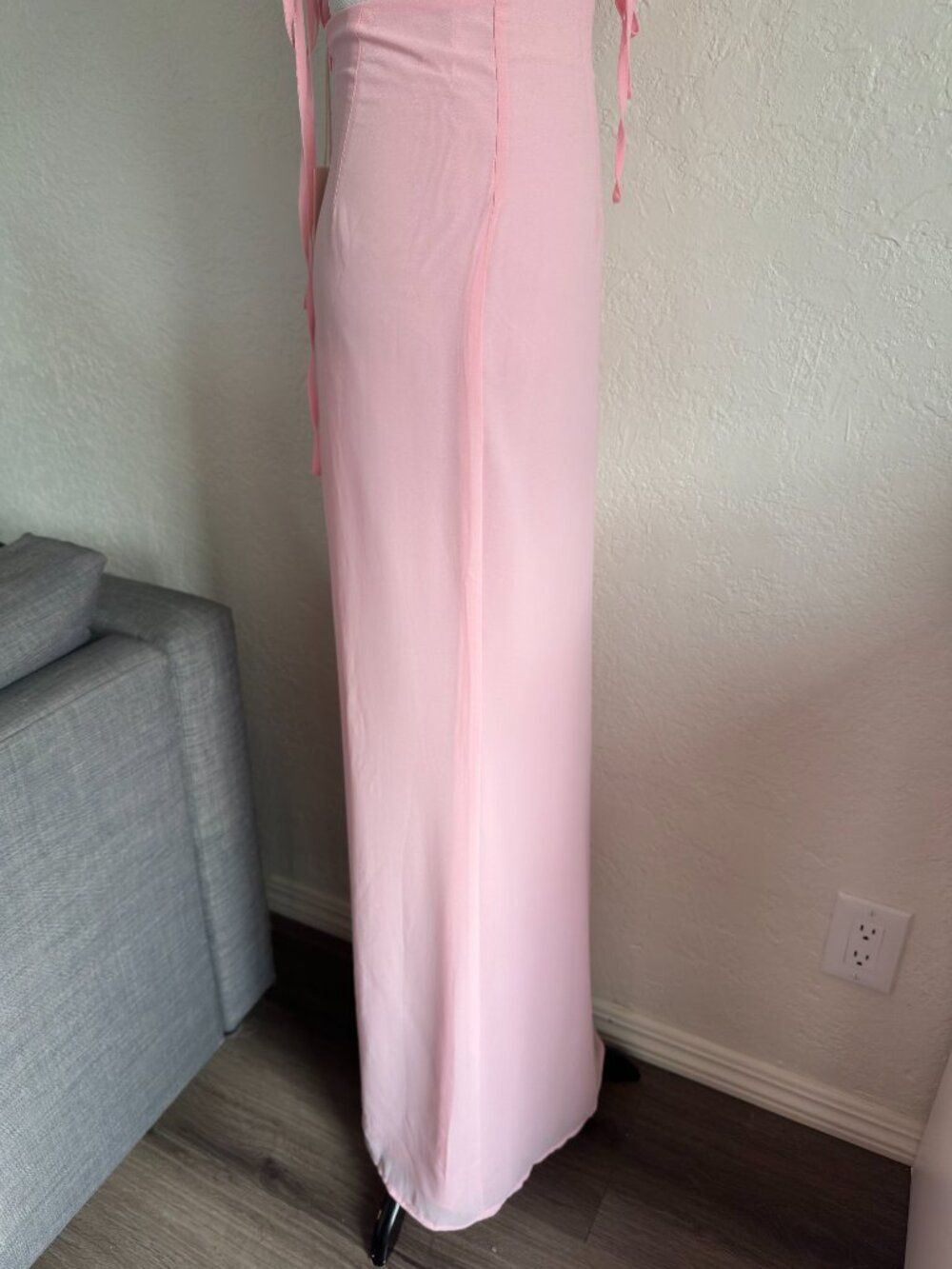 pepper mayo Silvie Maxi Dress - Pink Size 0 - Picture 6 of 10